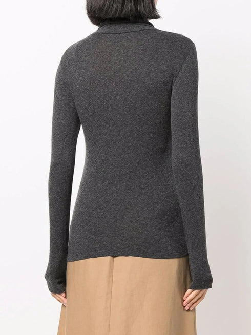 MAJESTIC ROLL NECK SWEATER